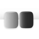 Der smarte Lautsprecher Apple Homepod mit dem digitalen Assistenten Siri Der smarte Lautsprecher Apple Homepod mit dem digitalen Assistenten Siri