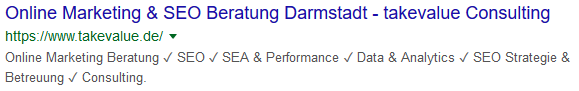 Beispiel Meta-Description