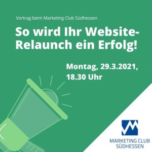 Vortrag Michael Buschmann von takevalue: So wird Ihr Website-Relaunch ein Erfolg!