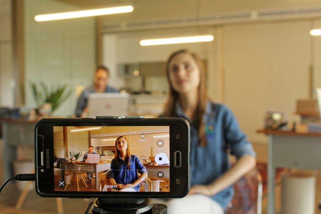 Videodreh im Unternehmen