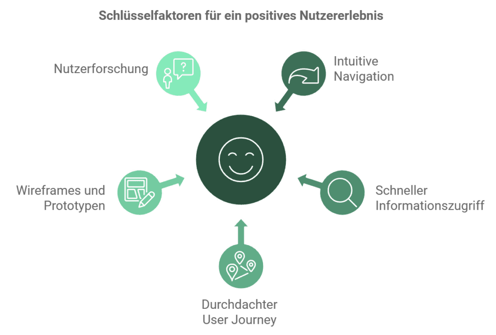 Schlüsselfaktoren im UX Design